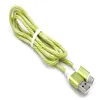 1 m 3ft aluminium laadvermogen nylon gevlochten stof USB 2.0 Type C Datakabel voor Samsung S6 S7 Android