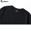 Mens Plain T 셔츠 여름 힙합 티셔츠 코튼 통기성 티셔츠 Streetwear 캐주얼 기본 남성 반팔 탑스