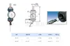 Calibro di posizionamento del misuratore della leva centrale 0-3 mm Precisione dell'indicatore centrale 0,01 mm Indicatori a quadrante strumenti strumenti