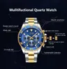 T823 marque montre hommes hommes montre mécanique montres à Quartz horloge Sport acier inoxydable horloge Relogio Masculino pour cadeau