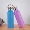 17oz Stainless Steel Water Bottle Wide Mouth Insulated Leak Proof Sports Bottle Tumbler Keep Liquid Cold Free shipping
