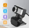 High Definition Digital USB 5.0MP Webcam Snygg Rotate Camera HD Web Cam med mikrofon Video Record för dator PC Laptop MQ50