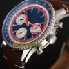 V9F Top B01 AB01211B1B1X2 Swissair Special Edition ETA A7750 Автоматические мужские часы с хронографом Безель вращения в двух направлениях Sport Stopwat301A
