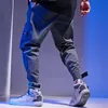 Mäns byxor stora fickor röd last harem 2021 hip hop casual manlig färg joggare byxor svart mode streetwear byxa wa76