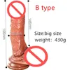 Pene grande in silicone liquido morbido super realistico multi-dimensione con ventosa Masturbazione femminile giocattoli adulti del sesso per le donne3760413