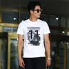 2019 New man brand design t shirts print Mountains tees high quality Crew neck shirts pure cotton short sleeve