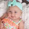Nette billige Haarschleife Baby Mädchen Stirnband Kleinkind Super weiche Nylon Headwraps handgemachte Knoten Stirnbänder Fotografie liefert