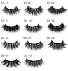 20 Styles 3D Mink Eyelashes Eye Makeup Mink False Lashes mjuka naturliga tjocka falska ögonfransar 3D ögonfransar förlängning mink fransar dhl4754061