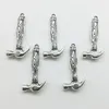 30st / mycket liten hammare legering charms hängsmycke retro smycken diy nyckelring forntida silver hängsmycke för armband örhängen halsband 31 * 15mm