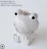 Nordic ins wind porch bedroom change storage creative personality cute little animal ceramic frog piggy bank2991