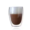 yumurta kapları 80 ml 290 ml şeffaf çift duvar çift cam kahve çay bardağı cam süt bira çorba ve yalıtılmış şarap bardağı