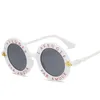 Designer-Sonnenbrille für Damen und Herren, modisch, kleine Biene, Buchstabenmuster, Vintage, Retro, runde Sonnenbrille