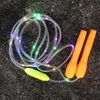 Giocattolo illuminato a LED Corda per saltare lampeggiante Forniture per feste serali Giocattoli luminosi Esercizio mattutino Corde sportive per fitness per bambini