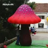 Champignon gonflable à éclairage géant, champignon Led coloré soufflé à l'air avec lumière changeante de couleur pour décoration de fête de Concert et de nuit