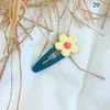 2019 mode Koreanische Haarspangen Nette Blume Haar Zubehör Harz Cartoon Kinder Kopfschmuck Candy Farbe Handgemachte Haarnadeln für Mädchen
