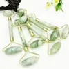 Naturlig Jade Roller Massager Facial Deauty Natural Jade Face Massage Deauty Device