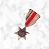 George VI Africa Star Brass Medal Ribbon WWII British Commonwealth High Military Award Collection1013038