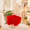 Herbe Boue Cheval Poupée Alpaga Peluche Cheveux Longs Oreiller Dessin Animé Mignon Mouton Court Peluche Jouet Mignon Mini Rempli Alpaca jouets en peluche pour les enfants