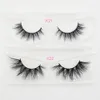 K01K22 22Styles Mink Eyelash Vendor Lashes Factory 100 Cruelty Luxury 15mm 20mm 25mm 5D 6D 8D Eyelashes Mink Strips2644941