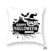 Federa per cuscino con teschio di Halloween Federa per cuscino di Halloween Federa per cuscini decorativi Fodera per cuscini di Halloween con teschio di zucchero