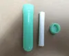 500sETs / LOT 12 Färger Blank Nasal Inhaler Tube Aromaterapi Nasal Inhaler Pinnar med 8 * 50mm Wicks Flaskor