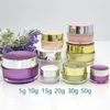 5g 10g 20g 30g Acrylique Crème Cosmétique Pot Bouteille Visage Crème Pot Lotion Bouteille Échantillon Conteneur