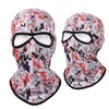 Maschera mimetica Foglio 3D stereo Maschera da caccia al tacchino Cappuccio ad asciugatura rapida Cappuccio facciale tattico completo Wargame Cs completo