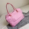 ピンクスガオトートバッグデザイナーショルダーハンドバッグ女性ナイロン素材ダッフルバッグ大容量ハンドバッグ財布6color