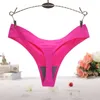 Frauen Kleidung Tanga Eis Seide Sommer Sexy Nahtlose Höschen Low-rise G-string Ultra dünne dame Unterwäsche wäsche höschen dropship Beste qualität