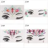 Temporary Tattoo Face Jewelry Gems Rhinestone Decoration Party Makeup Body Shining Festival Flash Tattoos Art Stickers1