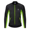 WOSAWE Winter Thin Thermal Fleece Cycling Jacket Men's Warm MTB Bike Clothing Sportswear Windbreaker Water Repellent Sports Coat