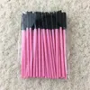 Tamax MW001 50Pack Disposable Eyelash Mascara Brushes Wands Applicator Makeup Brush Kits Pink Dropship acceptable full in stock