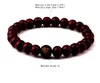 2020 Hot Hip Hop Männer Holz Perlen Armbänder Sandelholz Buddhistischen Buddha Meditation Gebetskette Armband Holz Schmuck junger mann Kostenloser versand