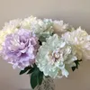 10 Pcs Large Pearl Peony Multilayer Petal Silk Flowers Branch for Home Decoration Flower Wall Wedding Fake Wreath