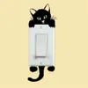 New Kitten Bedroom Switch Wallpaper Adesivo da parete 3D rimovibile impermeabile