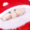 Julstrånpåsar dekoration Santa stor säck gåva strumppåsar barn godis presentförvaring väska jultomten Xmas gåvor väskor bh0101 tqq