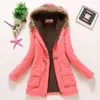 가을 모성 후드 코트 임산부 재킷 재킷의 옷 솜털을위한 겨울 코트 따뜻한 임신 아웃복 여성 코트 216I