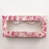 New style dollars lashes box soft paper eyelashes packing 2050pcs box pink dollars lashes box custom logo5371682