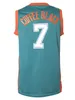 Schip Van ONS Jackie Moon 33 CoffeeBlack 7 Basketbal Jersey Flint Tropics Semi Pro Movie Mannen Alle Gestikt S-3XL Hoge kwaliteit