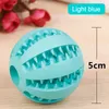 New Rubber Chew Ball Dog Toys Training Toys inside dog food Toothbrush Chews Toy Food Balls Pet Product