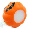2.1 "Halloween Jaune Orange Citrouille conduite d'eau Silicone bong dab rig avec bol en verre narguilé portable