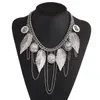 Uttalande halsband Collier Femme Smycken för kvinnor Bohemian Tassel Pendant Colar Halsband