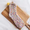 Christmas Lady Soft Floor Socks Home Clothing Accessories 1 pair Candy Women Fluffy Socks Warm Winter Cosy Lounge Bed Socks Xmas G6981471