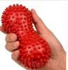 Erdnussmassage Ball Spiky Relief Muskelschmerz BESUCHE PERANUT Kugel Therapie Gesundheitspflege Gym Muskel-Relex-Apparat Weiche Fitness 10 stücke