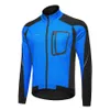 Outo Men039S Windproect Thermal Cycling Jacket Autumn Winter Warm Up Bicycle Reflective Jerseys Windbreaker Coat Mtb Bike Cloth7523782