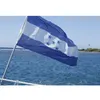 3x5FT 150x90cm Honduras vlag, zeefdruk polyester weefsel opknoping reclame dubbel gestikt, outdoor binnengebruik, drop verzending