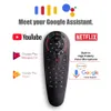 G30 Fjärrkontroll 2.4g Trådlös röst Air Mouse 33 Keys IR Lärande Gyro Sensing Smart Remote Gamepad för Game Android TV Box