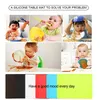 Tapis en Silicone de qualité alimentaire 40x30cm, revêtement de cuisson, tapis de four en Silicone, coussin d'isolation thermique, ustensiles de cuisson imperméables, napperon de Table pour enfants