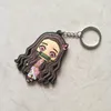 Portachiavi Anime Demon Slayer Kimetsu No Yaiba Portachiavi Double-Side Portachiavi Borsa per auto Ciondolo Figura Portachiavi Mix 30 pz / lotto Wholesa228S