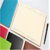 PU Couro Escrita Colorida Notebook Diário Notepad Jornal de Travel Escritório Estudantes Estudantes Papelaria 100 folhas 200 páginas